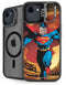 DC Comics Superman Action Pose Art By Jim Lee iPhone 16e Kickstand Case
