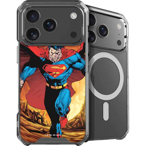 DC Comics Superman Action Pose Art By Jim Lee iPhone 18 Pro Max MagSafe Case