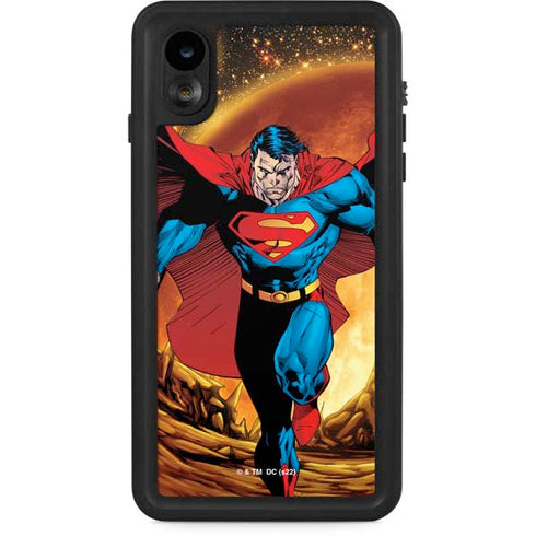 DC Comics Superman Action Pose Art By Jim Lee iPhone Cases