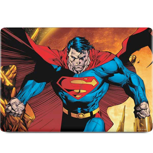 DC Comics Superman Action Pose Art By Jim Lee MacBook Skins