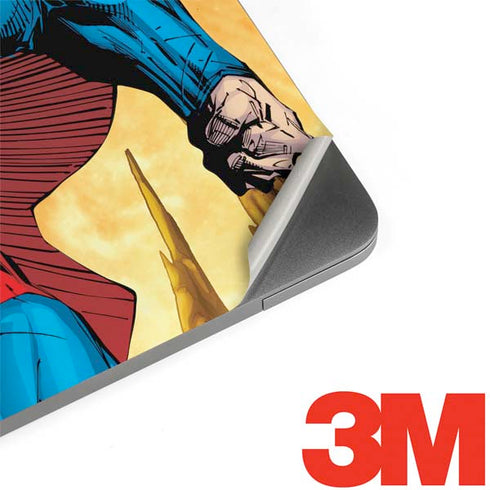 DC Comics Superman Action Pose Art By Jim Lee MacBook Skins