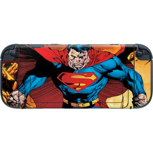 DC Comics Superman Action Pose Art By Jim Lee Nintendo Switch 2 (2025) with Joy-Con Skin