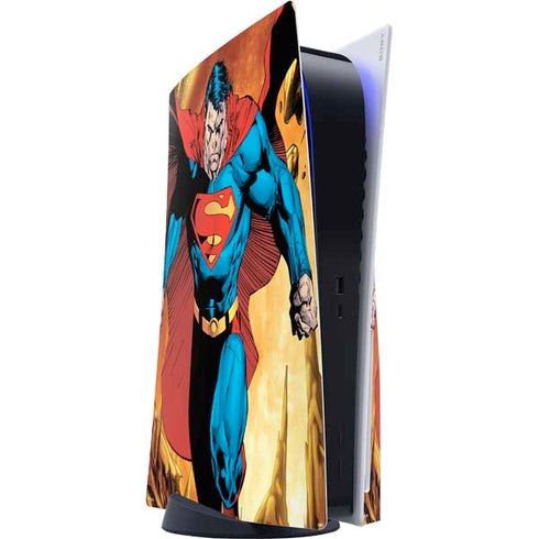 DC Comics Superman Action Pose Art By Jim Lee PlayStation PS5 Skins
