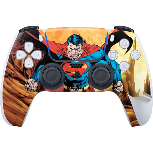 DC Comics Superman Action Pose Art By Jim Lee PS5 Pro Bundle Skin