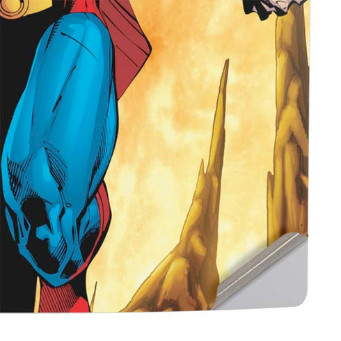DC Comics Superman Action Pose Art By Jim Lee PS5 Pro Console Skin
