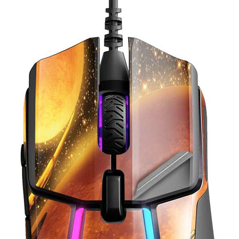 DC Comics Superman Action Pose Art By Jim Lee SteelSeries Rival 600 Gaming Mouse Skin