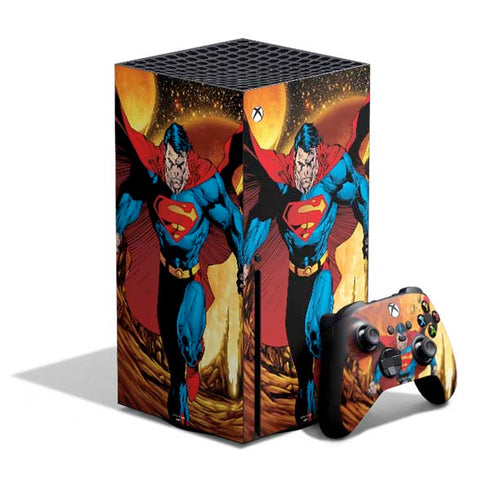 DC Comics Superman Action Pose Art By Jim Lee Xbox Series X Bundle Skin