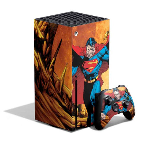 DC Comics Superman Action Pose Art By Jim Lee Xbox Series X Skins