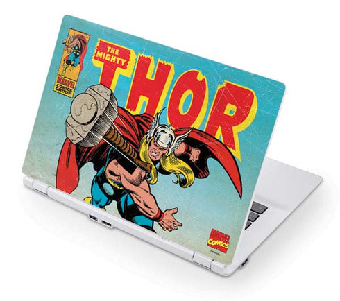 Marvel Classic Comics The Mighty Thor Acer Chromebook Skin