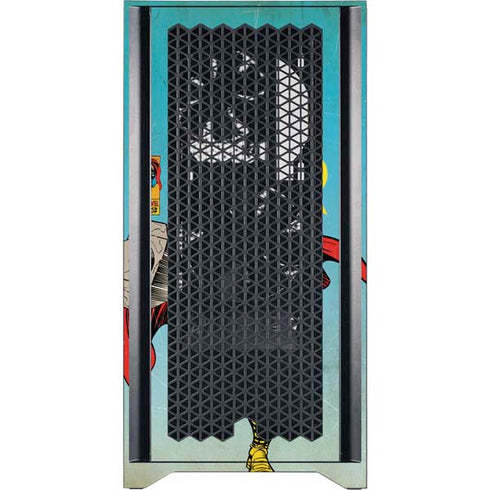 Marvel Classic Comics The Mighty Thor Corsair 4000D Tempered Glass Mid-Tower ATX Case Skin