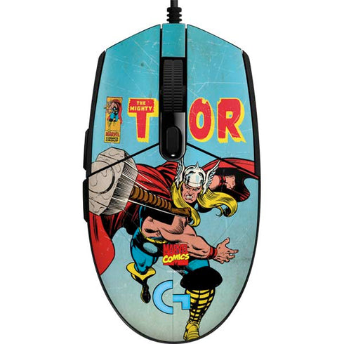 Marvel Classic Comics The Mighty Thor G203 Prodigy RGB Wired Gaming Mouse Skin