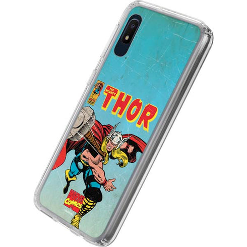 Marvel Classic Comics The Mighty Thor Galaxy A10e Clear Case