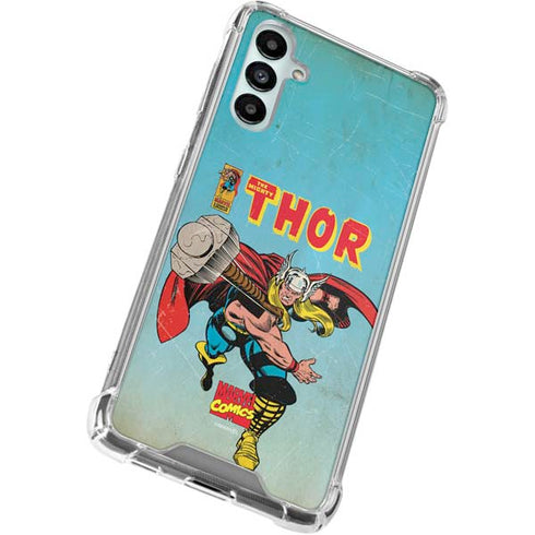 Marvel Classic Comics The Mighty Thor Galaxy A15 5G Clear Case