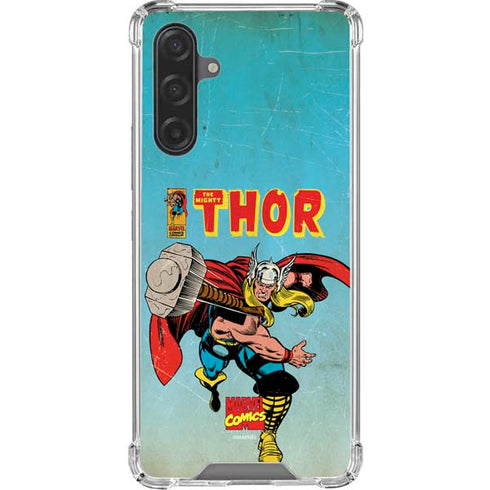 Marvel Classic Comics The Mighty Thor Galaxy A17 Clear Case