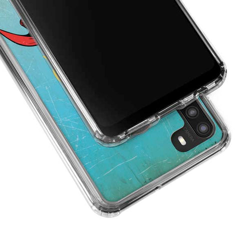 Marvel Classic Comics The Mighty Thor Galaxy A21 Clear Case