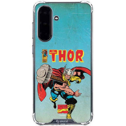 Marvel Classic Comics The Mighty Thor Galaxy A36 5G Clear Case