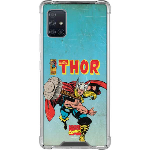 Marvel Classic Comics The Mighty Thor Galaxy A51 5G Clear Case