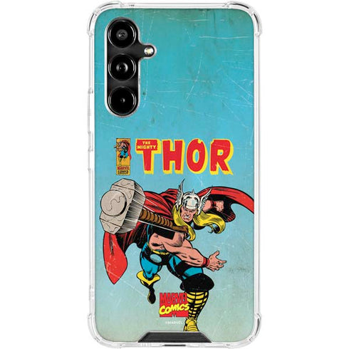 Marvel Classic Comics The Mighty Thor Galaxy A54 5G Clear Case