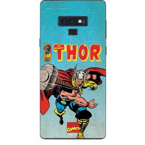 Marvel Classic Comics The Mighty Thor Galaxy Note 9 Skin