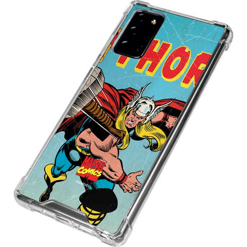Marvel Classic Comics The Mighty Thor Galaxy Note20 5G Clear Case