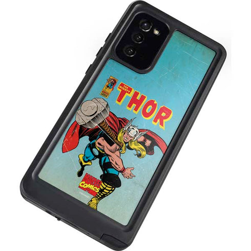 Marvel Classic Comics The Mighty Thor Galaxy Note20 5G Waterproof Case