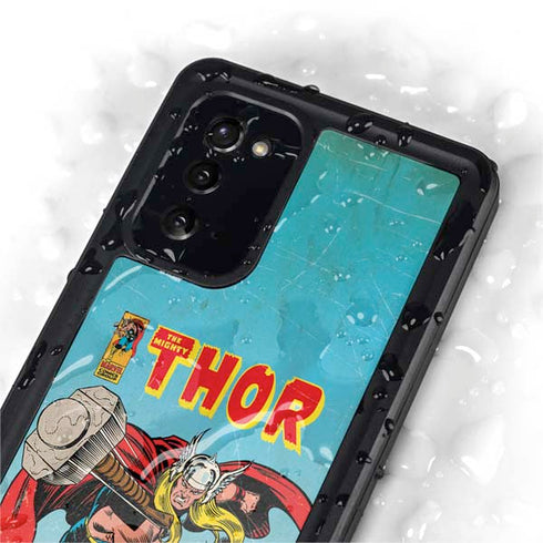 Marvel Classic Comics The Mighty Thor Galaxy Note20 5G Waterproof Case