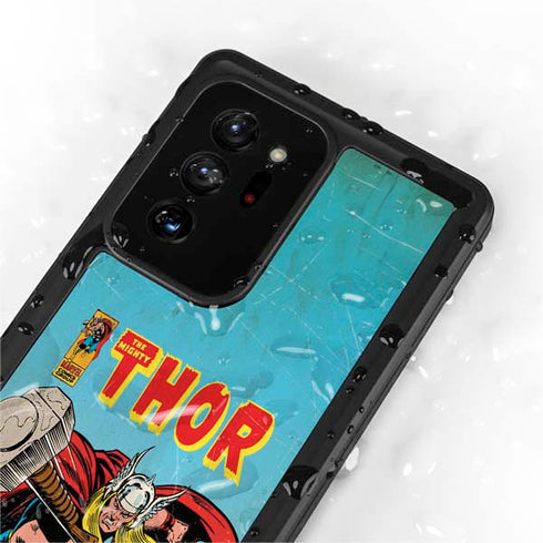Marvel Classic Comics The Mighty Thor Galaxy Note20 Ultra 5G Waterproof Case