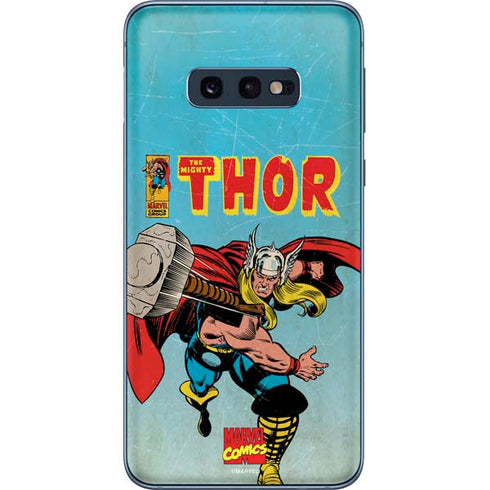 Marvel Classic Comics The Mighty Thor Galaxy S10e Skin