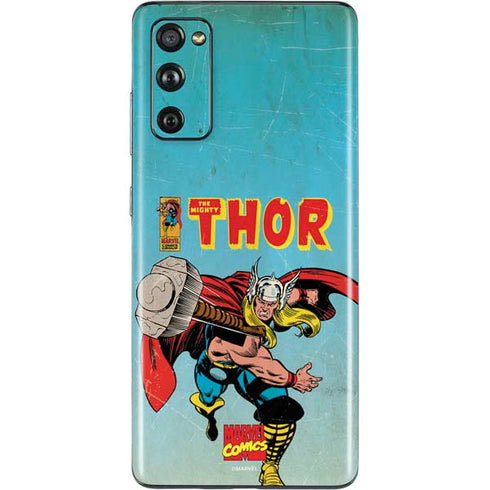 Marvel Classic Comics The Mighty Thor Galaxy S20 Fan Edition Skin