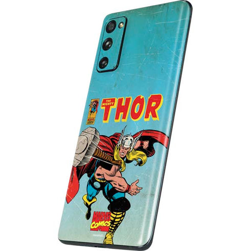 Marvel Classic Comics The Mighty Thor Galaxy S20 Fan Edition Skin