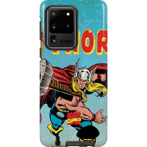 Marvel Classic Comics The Mighty Thor Galaxy S20 Ultra 5G Pro Case
