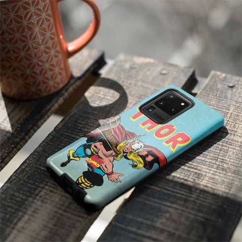 Marvel Classic Comics The Mighty Thor Galaxy S20 Ultra 5G Pro Case