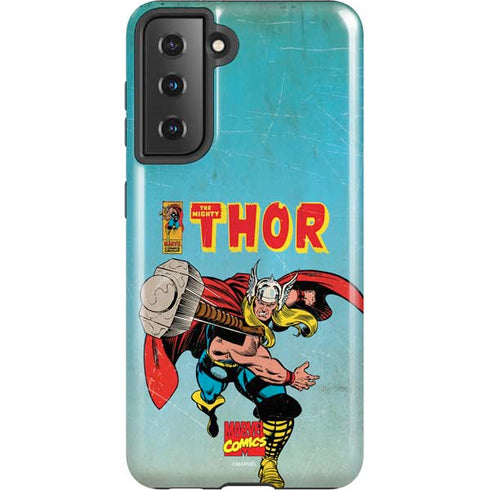 Marvel Classic Comics The Mighty Thor Galaxy S21 5G Pro Case