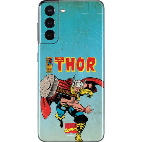 Marvel Classic Comics The Mighty Thor Galaxy S21 5G Skin