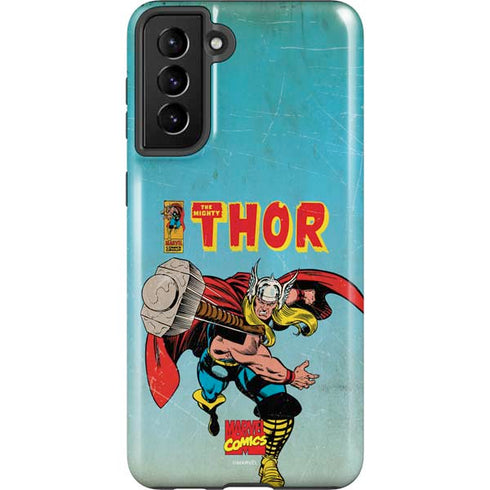 Marvel Classic Comics The Mighty Thor Galaxy S21 FE Pro Case