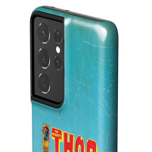 Marvel Classic Comics The Mighty Thor Galaxy S21 Ultra 5G Pro Case