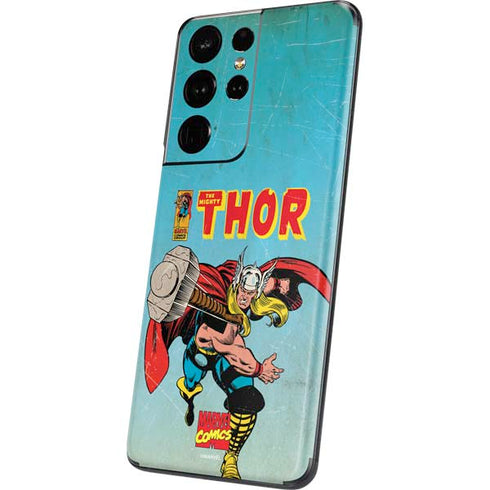 Marvel Classic Comics The Mighty Thor Galaxy S21 Ultra 5G Skin
