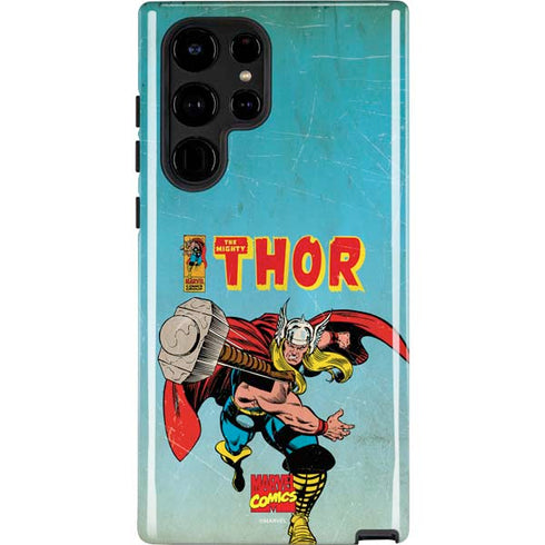 Marvel Classic Comics The Mighty Thor Galaxy S22 Ultra Pro Case