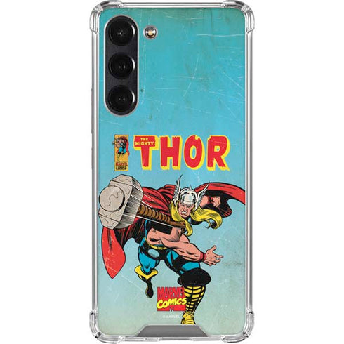 Marvel Classic Comics The Mighty Thor Galaxy S23 Plus Clear Case