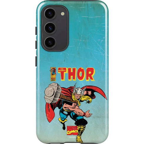 Marvel Classic Comics The Mighty Thor Galaxy S23 Plus Pro Case
