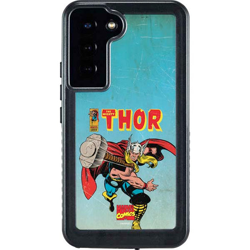 Marvel Classic Comics The Mighty Thor Galaxy S23 Plus Waterproof Case
