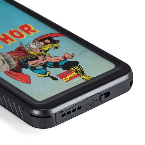 Marvel Classic Comics The Mighty Thor Galaxy S23 Plus Waterproof Case