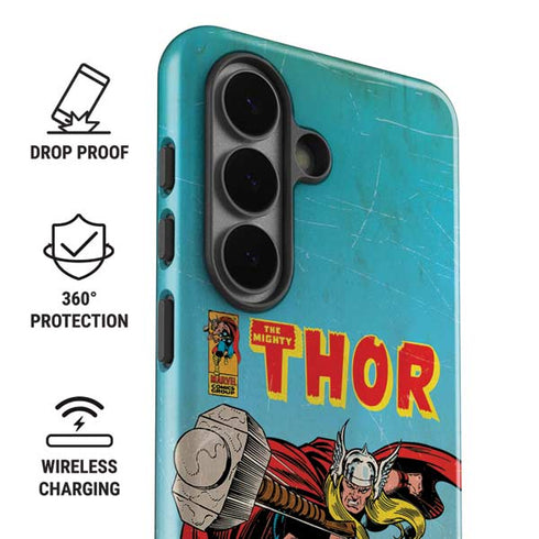 Marvel Classic Comics The Mighty Thor Galaxy S26 Impact Case
