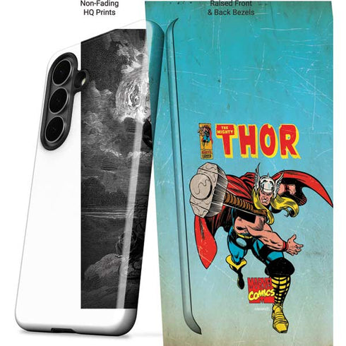 Marvel Classic Comics The Mighty Thor Galaxy S26 Plus Impact Case