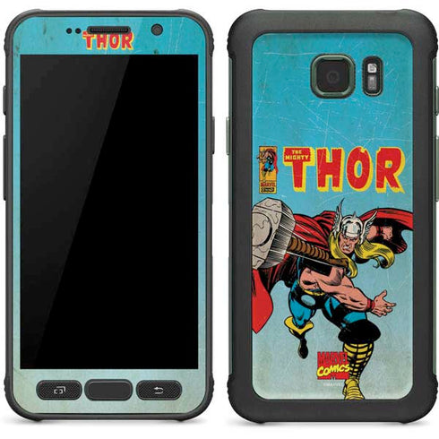 Marvel Classic Comics The Mighty Thor Galaxy S7 Active Skin