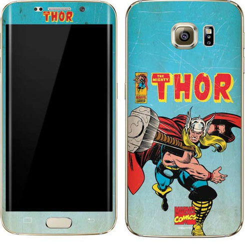 Marvel Classic Comics The Mighty Thor Galaxy S7 Edge Skin