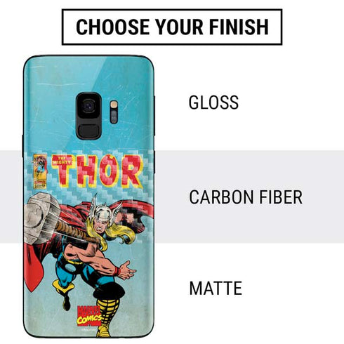 Marvel Classic Comics The Mighty Thor Galaxy S9 Skin