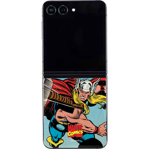 Marvel Classic Comics The Mighty Thor Galaxy Z Flip5 5G Skin