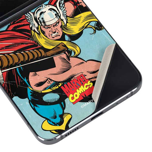 Marvel Classic Comics The Mighty Thor Galaxy Z Flip5 5G Skin