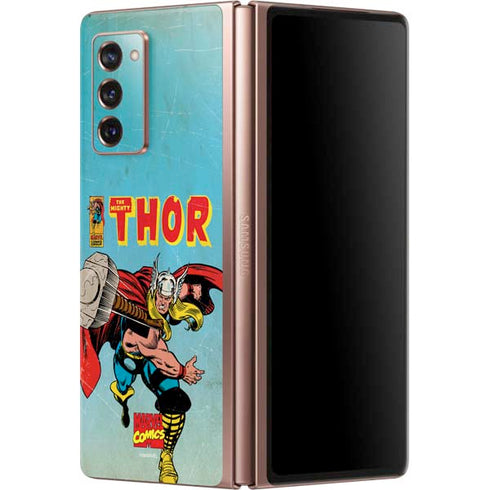 Marvel Classic Comics The Mighty Thor Galaxy Z Fold2 5G Skin